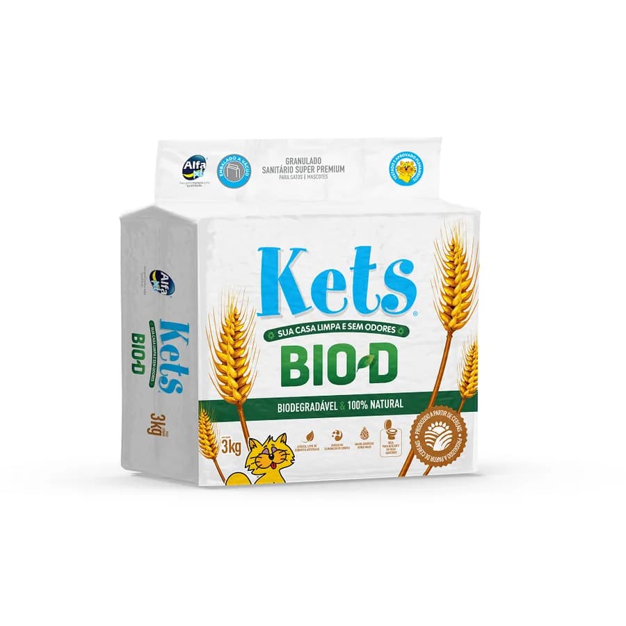 AREIA GRANU BIO-D DEGRADAVEL 3Kg - ALF09