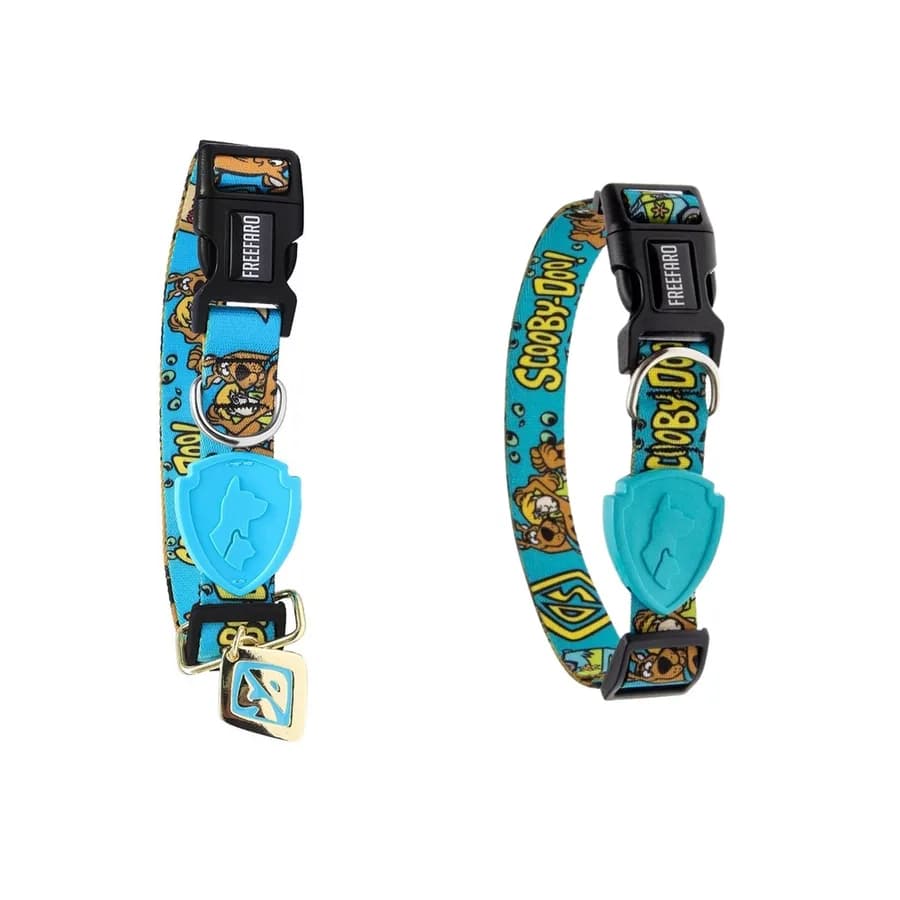 COLEIRA SCOOBY ESTAMPADA - SCOOBY DOO - P