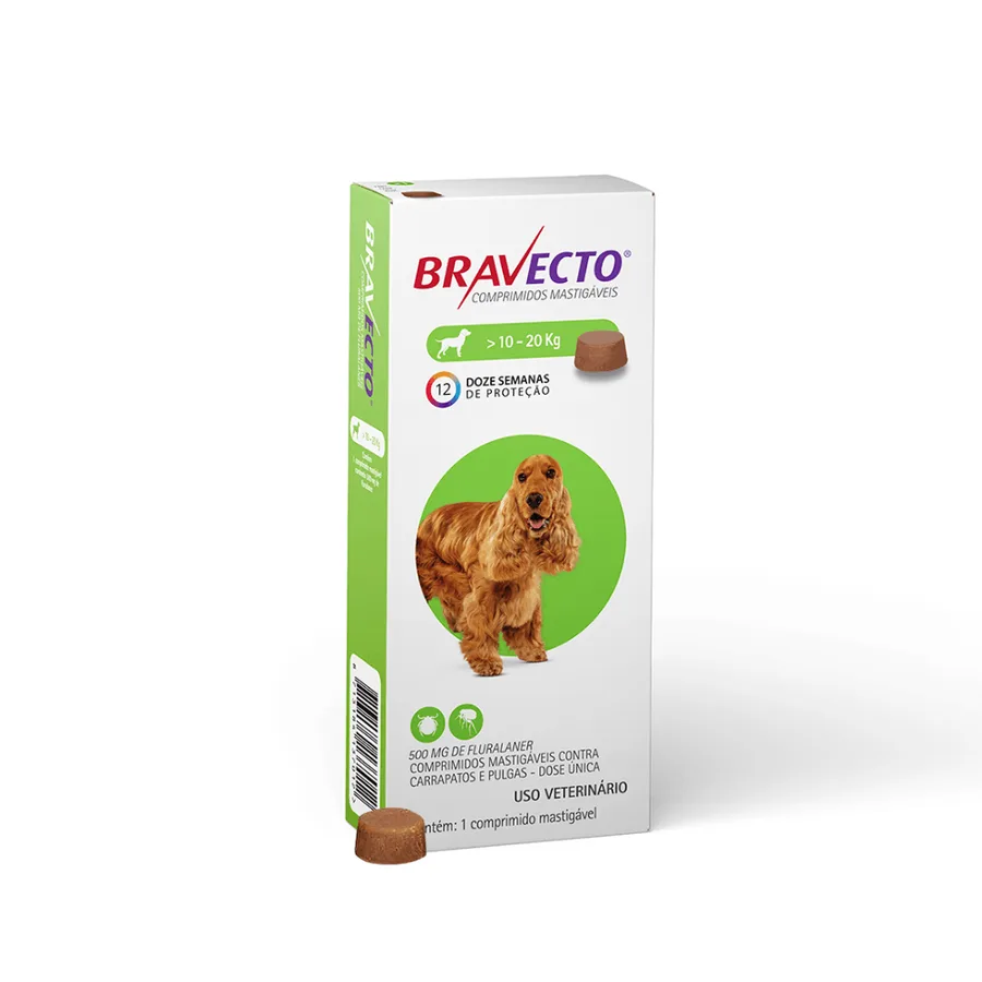 BRAVECTO 500 MG 10-20 KG