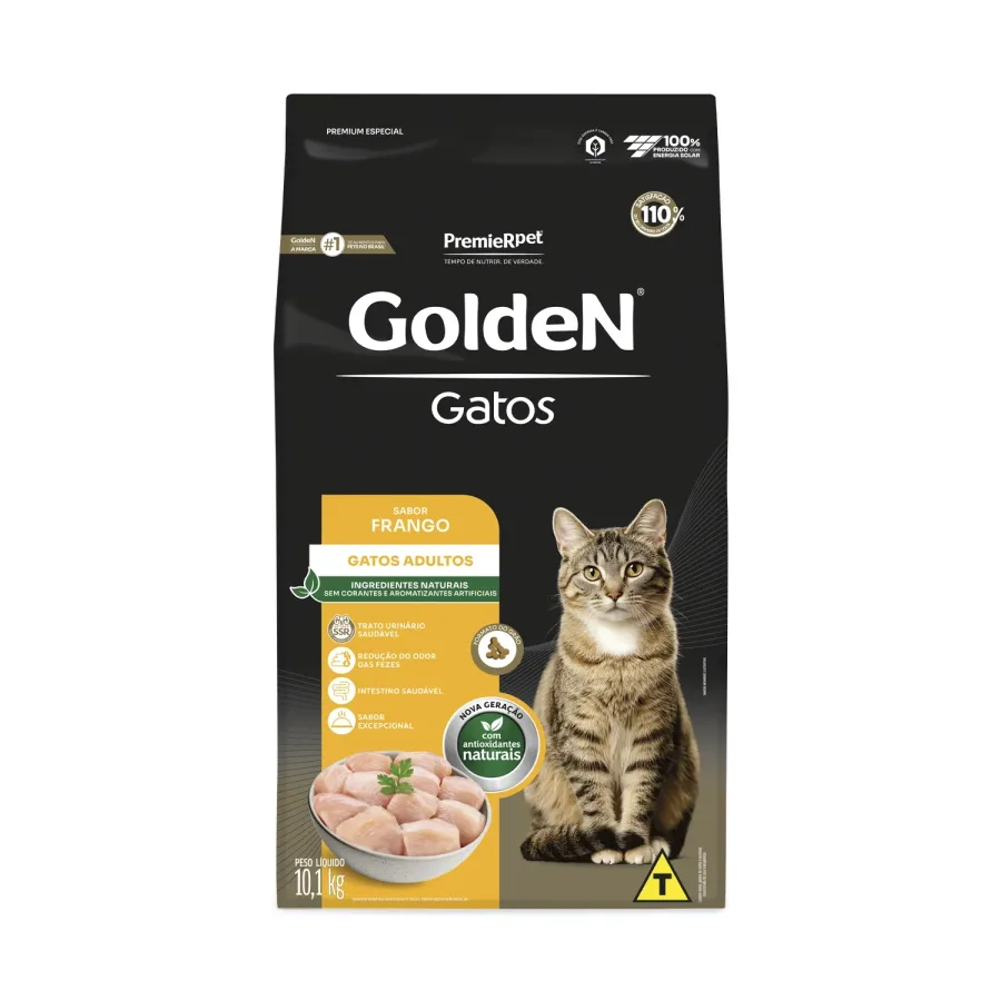 GOLDEN GATOS AD FRANGO 10,1KG