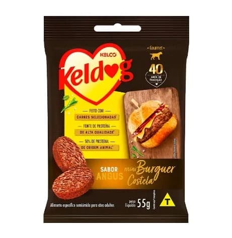 KELDOG MINI HAMBU COST ANGUS SL 55G