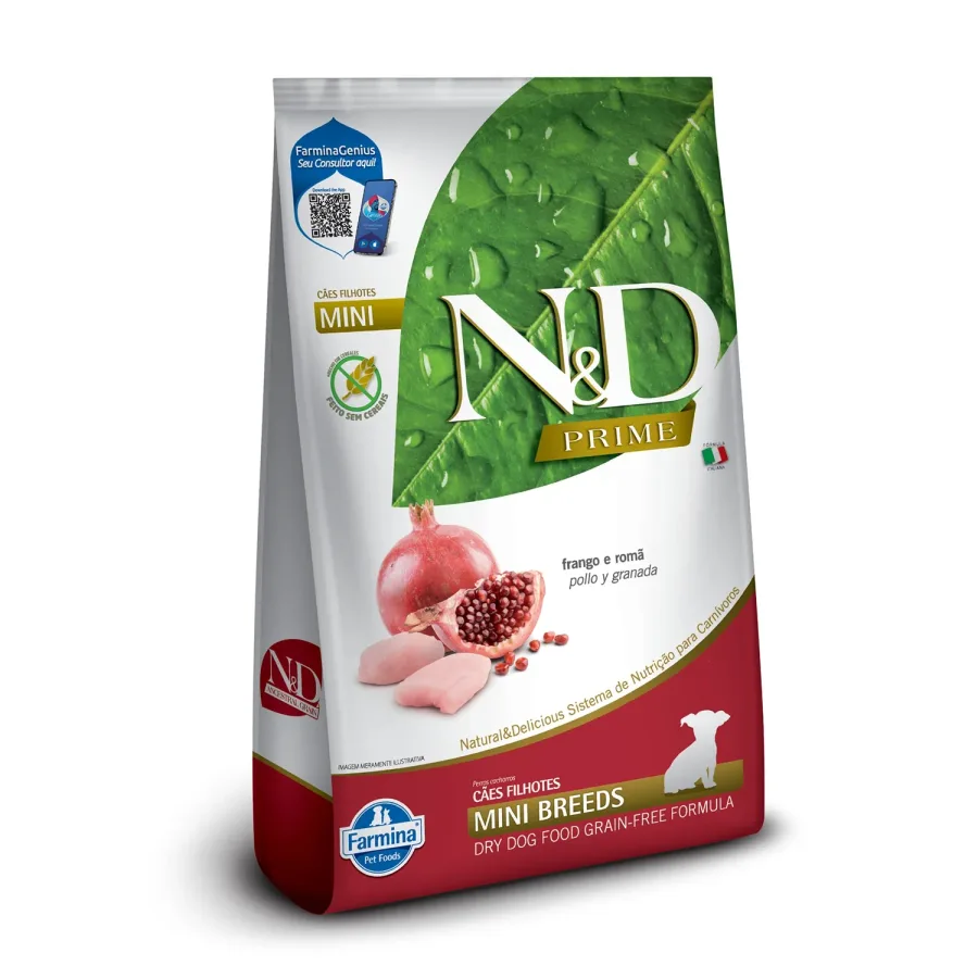N&D PRIME CAN FRANGO PUPPY MINI 6X800KG