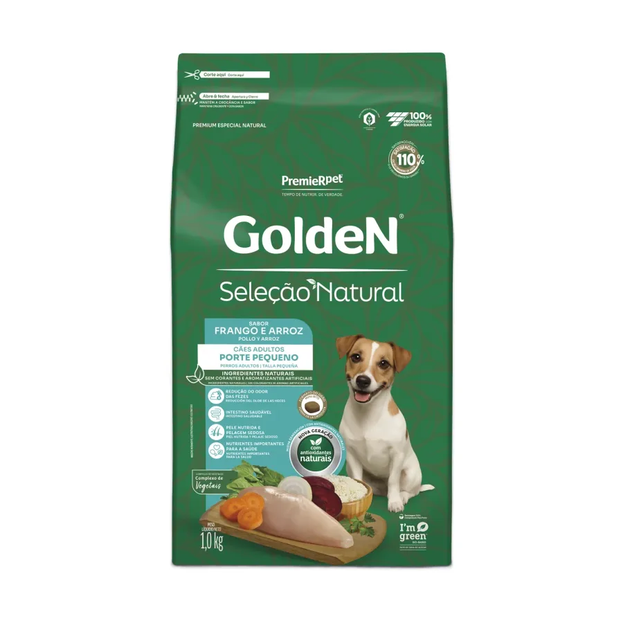 GOLDEN SEL NAT CAO AD MINI BITS 1KG