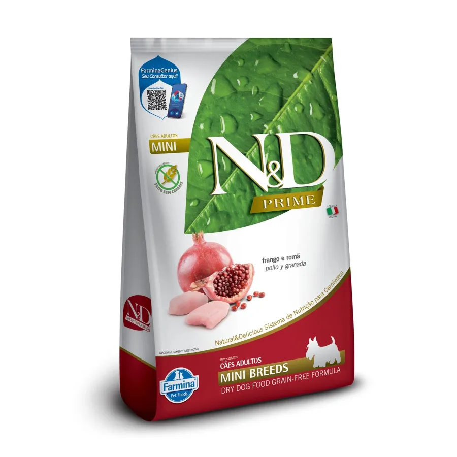 N&D PRIME CANINE FRANGO ADT MINI 10.1KG