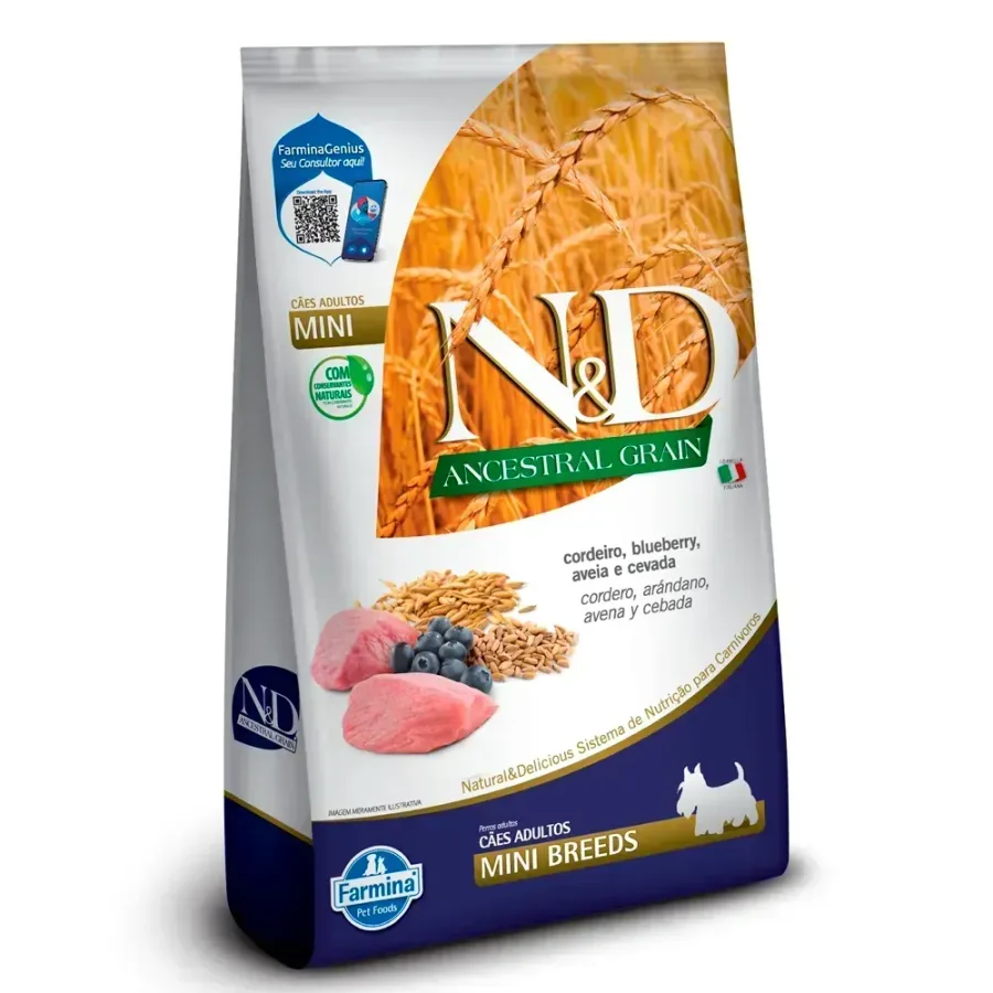N&D ANCESTRAL CAN CORD ADT MINI 4X2,5KG