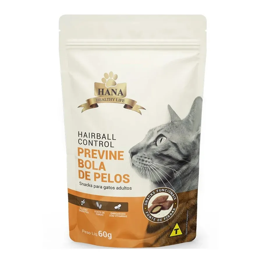 HANA NUGGETS GATOS HAIRBALL CONTROL 60G