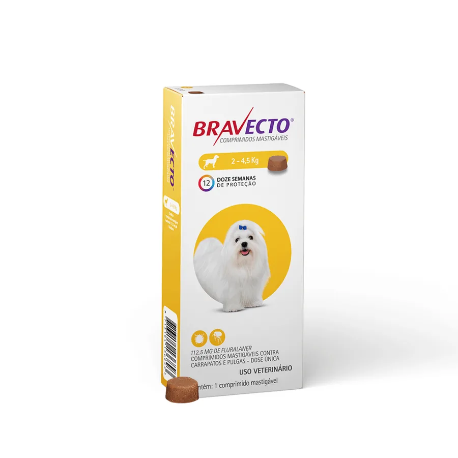 BRAVECTO 112,5 MG 02-4,5 KG