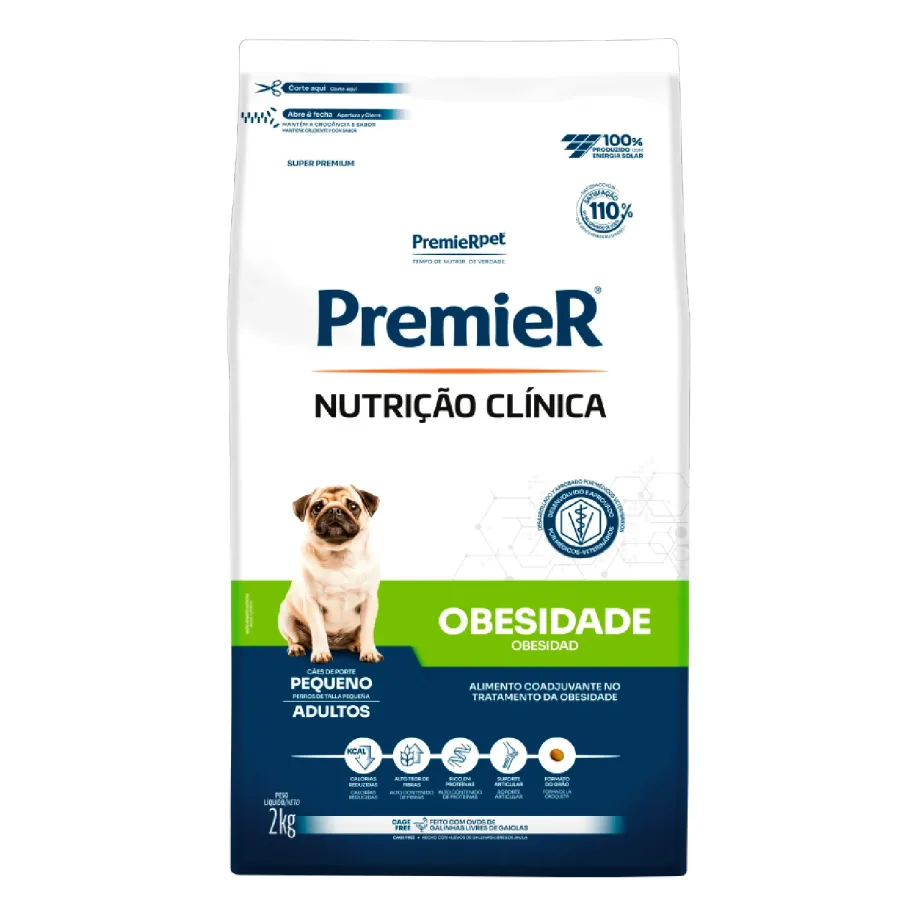 PREMIER NUTRI.CLI CAES OBESID PEQ P 2KG