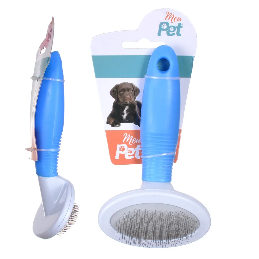 ESCOVA REDONDA MEU PET SORTIDO