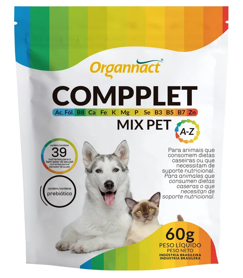 COMPPLET MIX PET A-Z 60GR