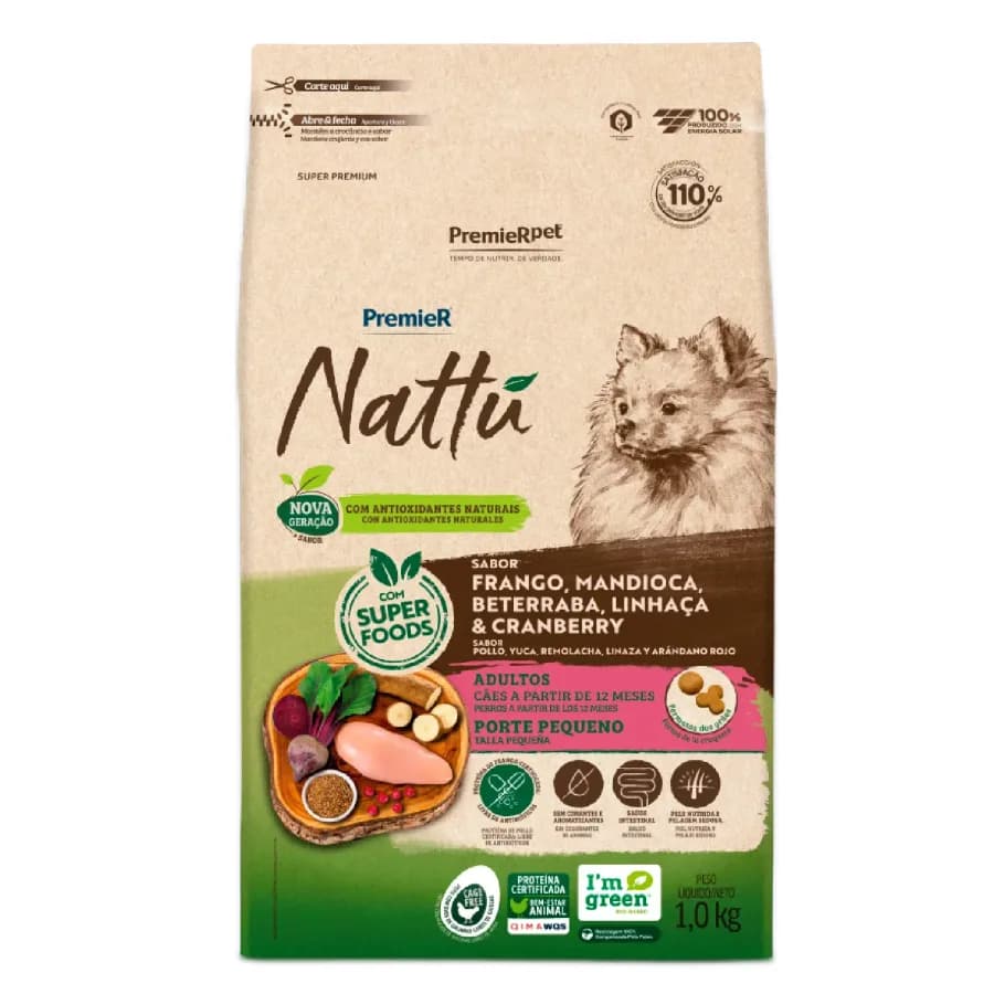 PREMIER NATTU CAES AD RP MANDIOCA1KG