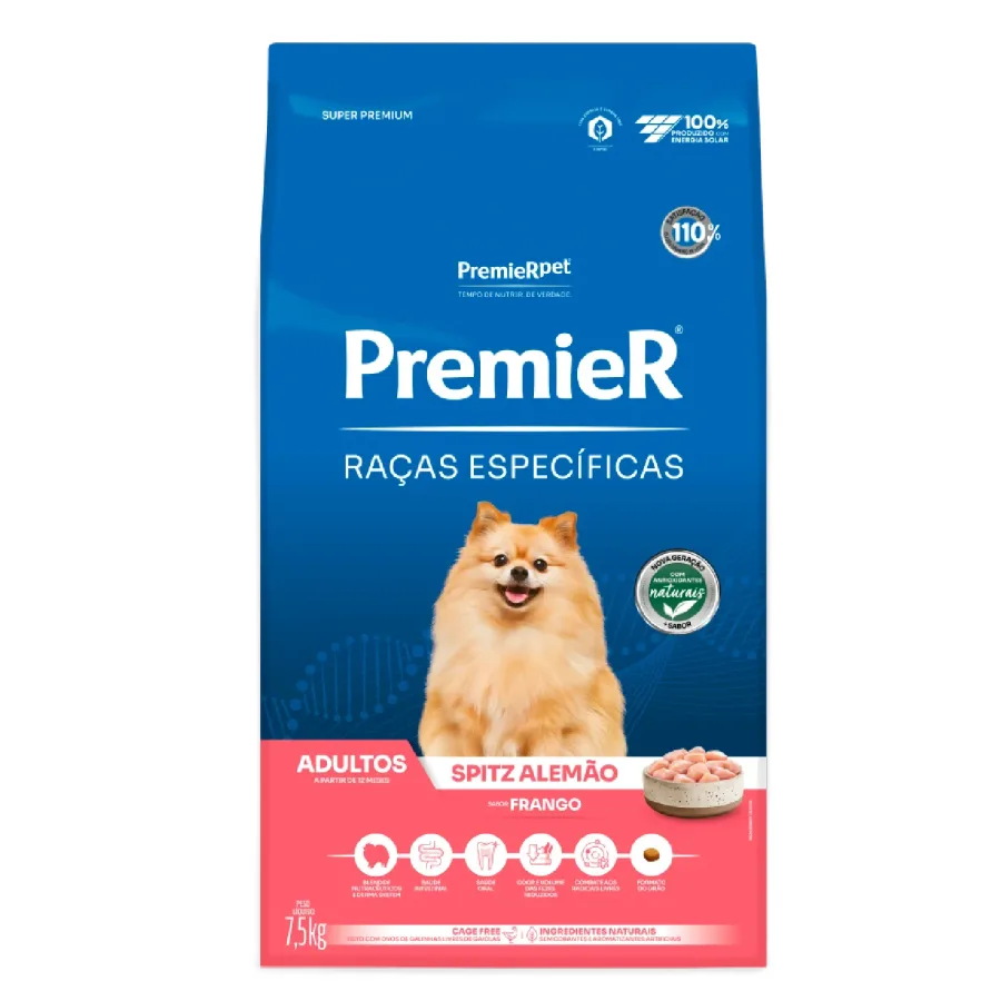 PREMIER RAC ESP CAES AD SPITZ ALEM 7,5KG