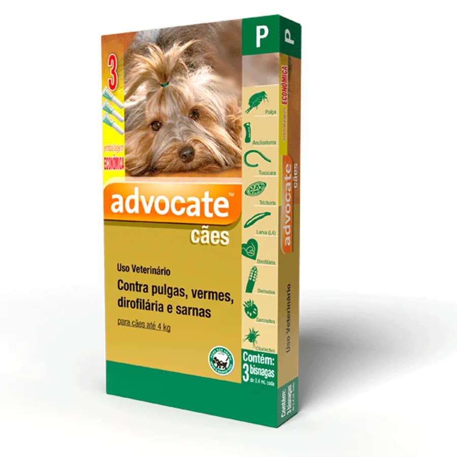 ADVOCATE DOG ATE 4KG 3X0,4ML