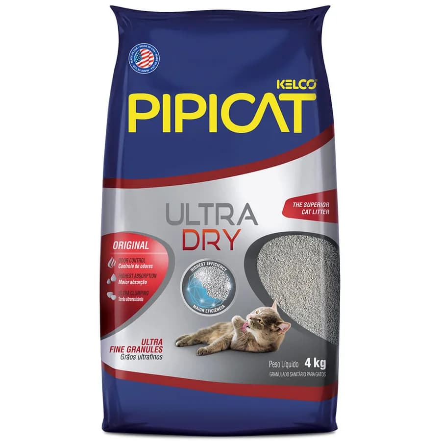 AREIA PIPICAT ULTRA DRY 6X4KG