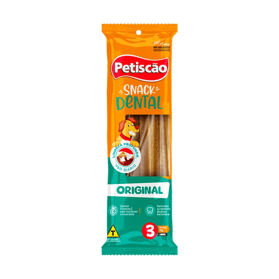 PETISCAO SNACKS ORIGINAL 75G