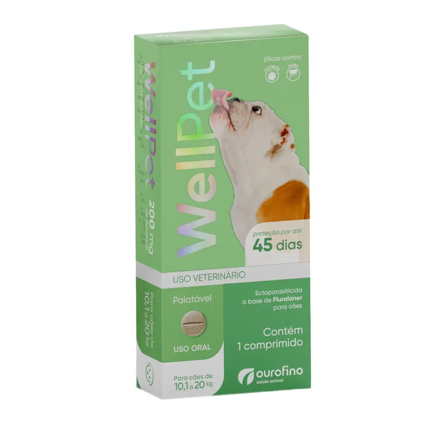 WELLPET 200MG (10,1 A 20KG)