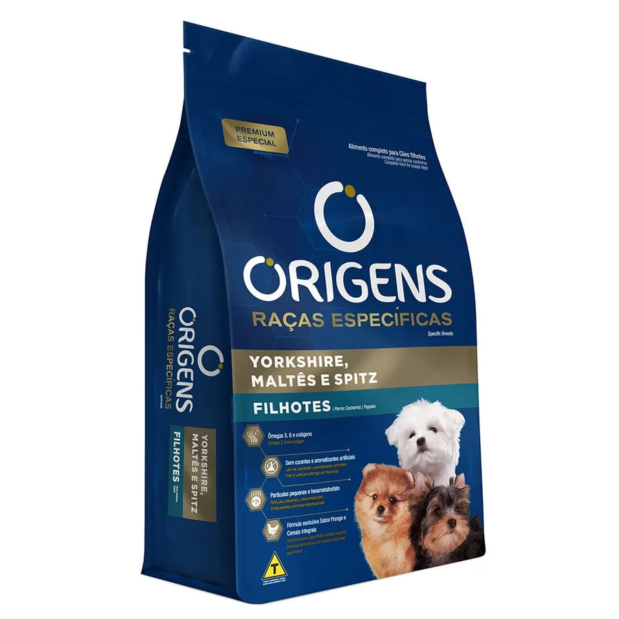 ORIGENS FILH YORK/MALT/SPI 4X3KG