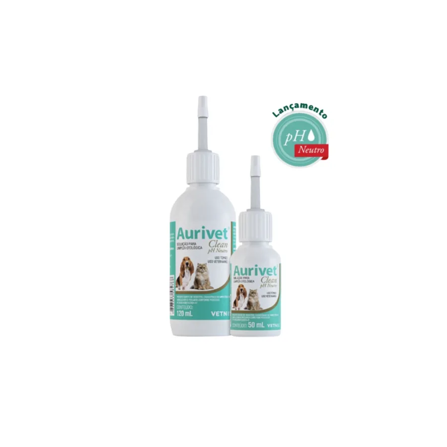 AURIVET CLEAN PH NEUTRO 50ML - UN