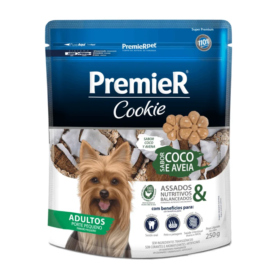 PREMIER COOK AD RP COCO/AVEIA 250G